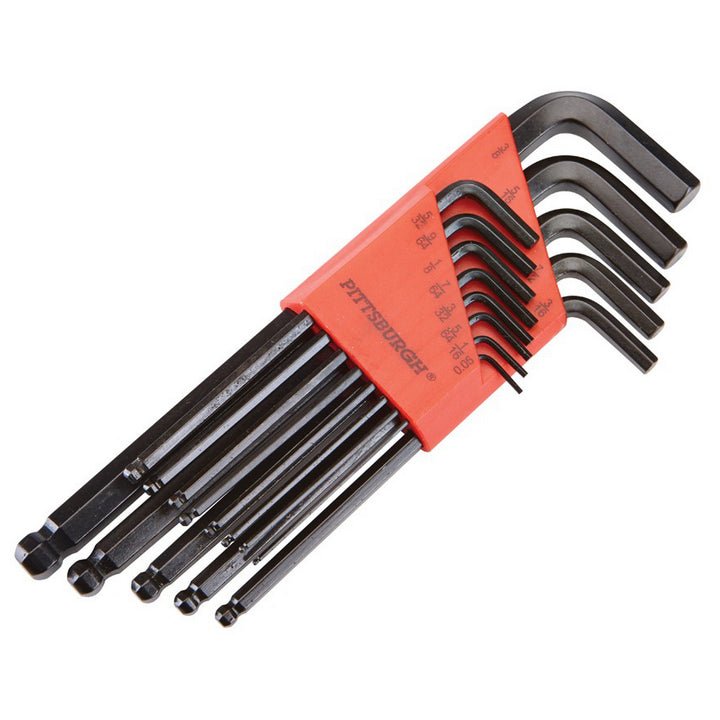 Pittsburgh 13 Piece SAE Ballpoint Allen Key Set - TippmannParts