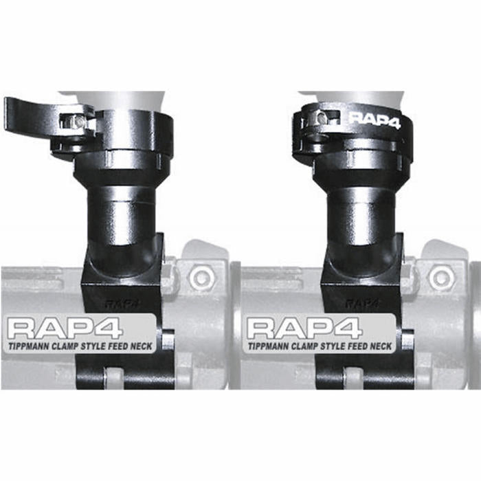 Real Action Paintball (RAP4) Offset Clamp Style Feed Neck - TippmannParts