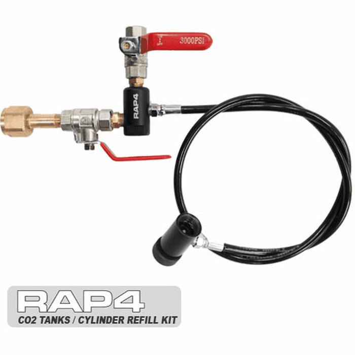 Real Action Paintball (RAP4) Professional Co2 Double Valve Fill Station - TippmannParts