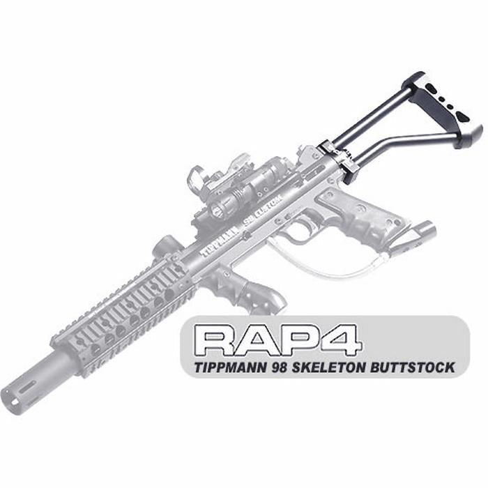 Real Action Paintball (RAP4) Skeleton Buttstock - TippmannParts