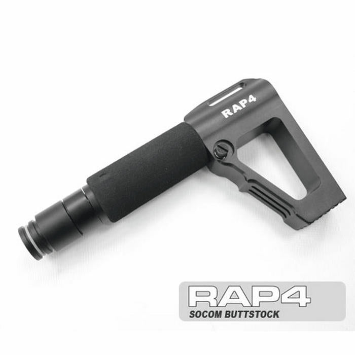 Real Action Paintball (RAP4) Socom Buttstock with Adapter - TippmannParts