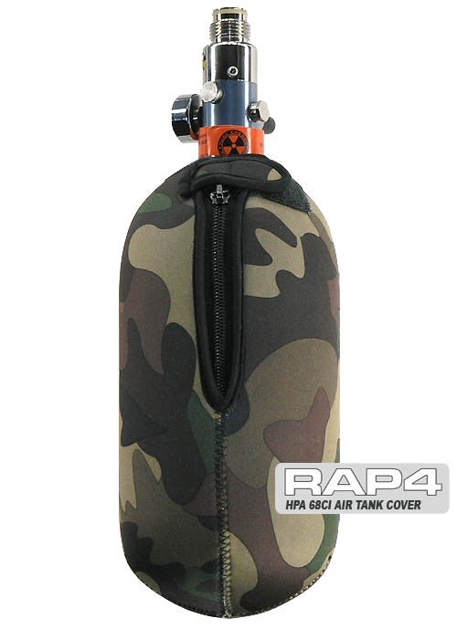 Real Action Paintball (RAP4) Soft Back Tank Cover - TippmannParts