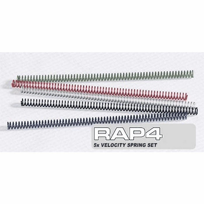 Real Action Paintball (RAP4) Velocity Adjustment 5 Spring Kit - TippmannParts