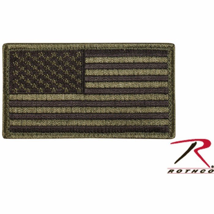 Rothco American Flag Patch w/HookBack - TippmannParts