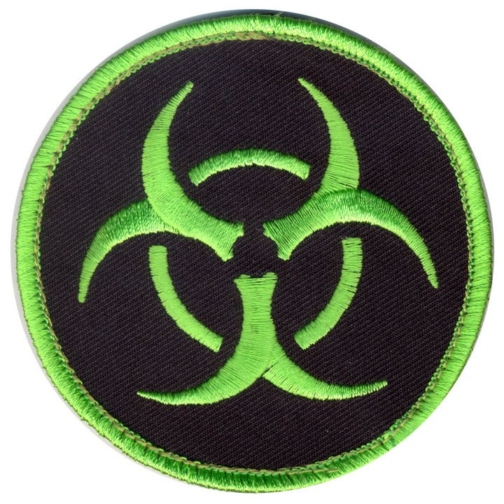 Rothco Biohazard Round Morale Patch - TippmannParts
