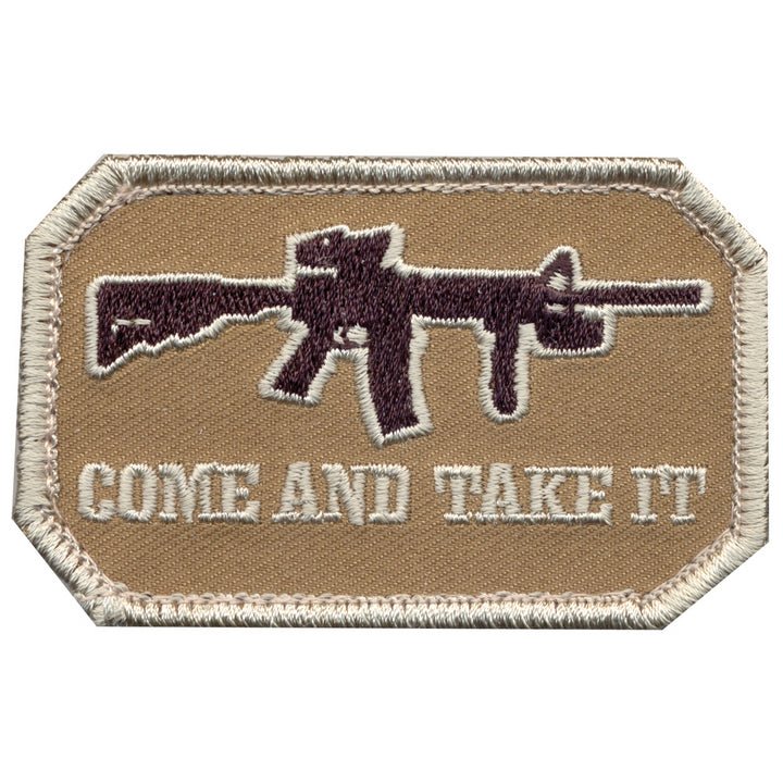 Rothco Come and Take It Rectangle Morale Patch - TippmannParts