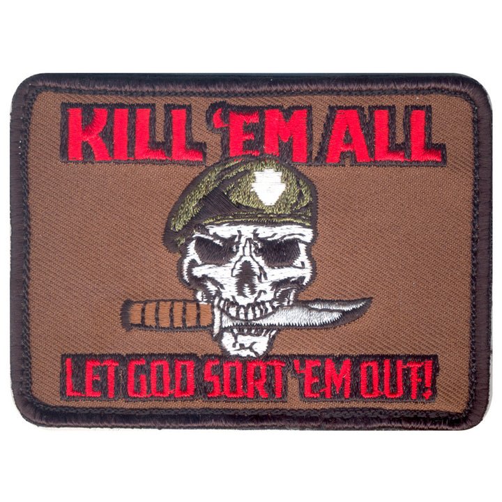 Rothco Kill 'Em All… Rectangle Patch - TippmannParts