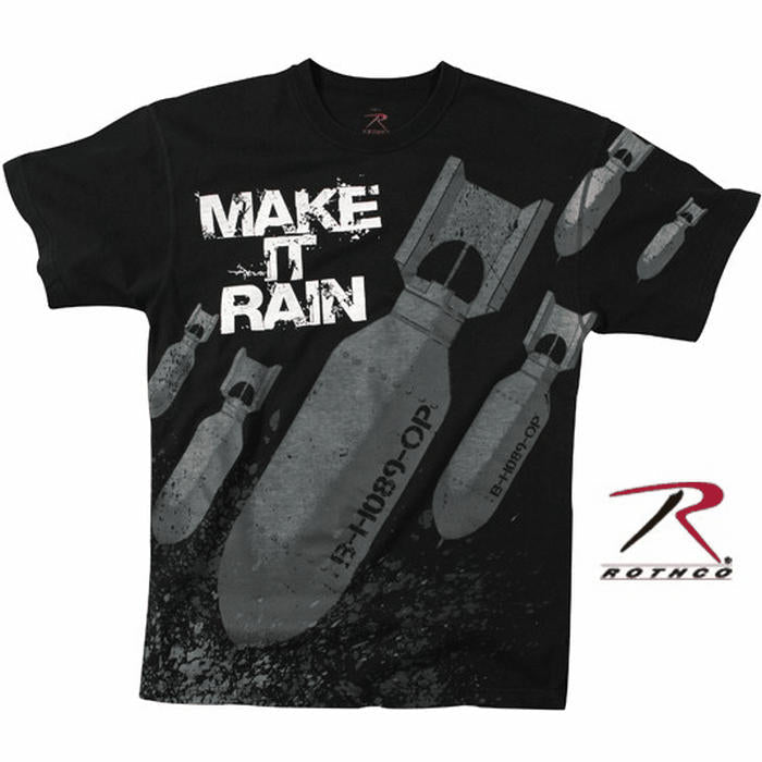 Rothco 'Make It Rain' Bombs Tshirt - TippmannParts