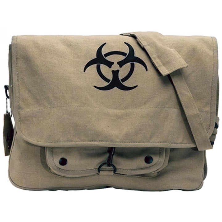 Rothco Paratrooper Shoulder Bag with Biohazard Logo - TippmannParts