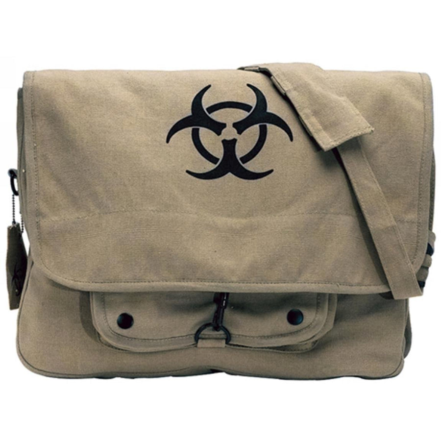 Rothco Paratrooper Shoulder Bag with Biohazard Logo - TippmannParts