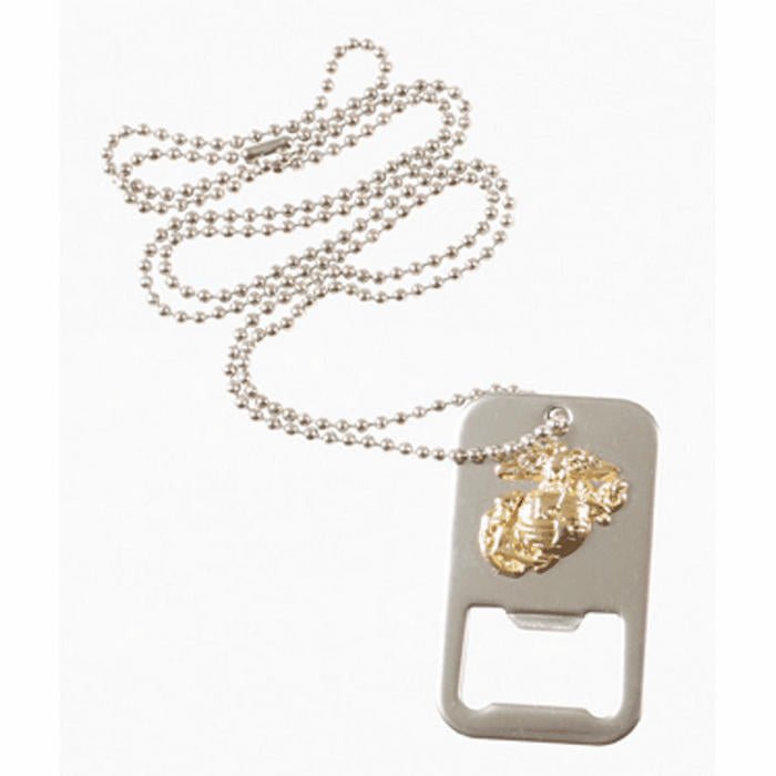 Rothco USMC Dog Tag Bottle Opener - TippmannParts