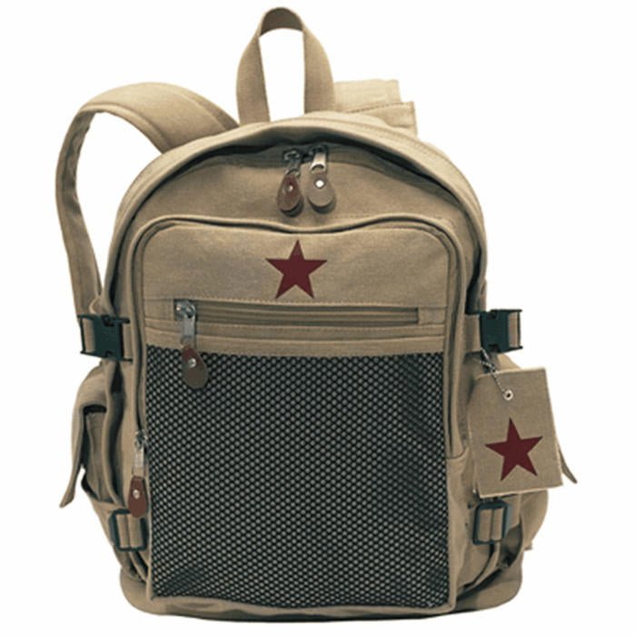Rothco Vintage Star Backpack Deluxe - TippmannParts