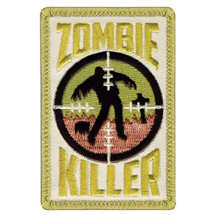 Rothco Zombie Killer Rectangle Morale Patch - TippmannParts