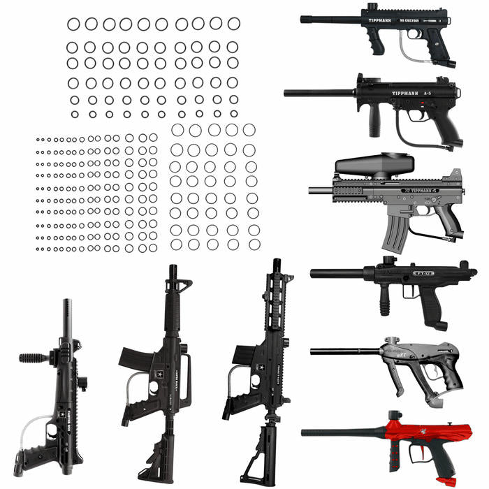 RPM Arsenal Tippmann Oring Kit - For A5, 98, X7 (not Phenom), FT - 12, Gryphon, Triumph, and US Army Markers Too - TippmannParts