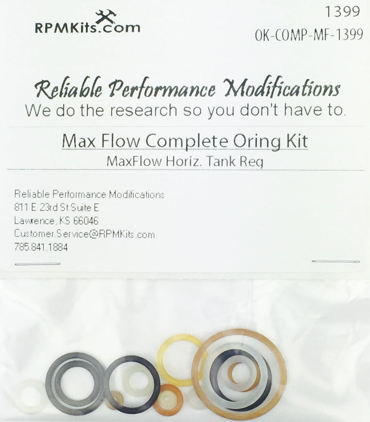 RPM Complete Max Flow Oring Kit [Max-Flo Horizontal] - TippmannParts
