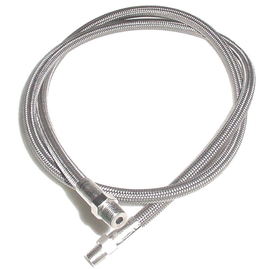 RPM Stainless Steel Braided Hose Line with 1/8" NPT Male Ends - TippmannParts