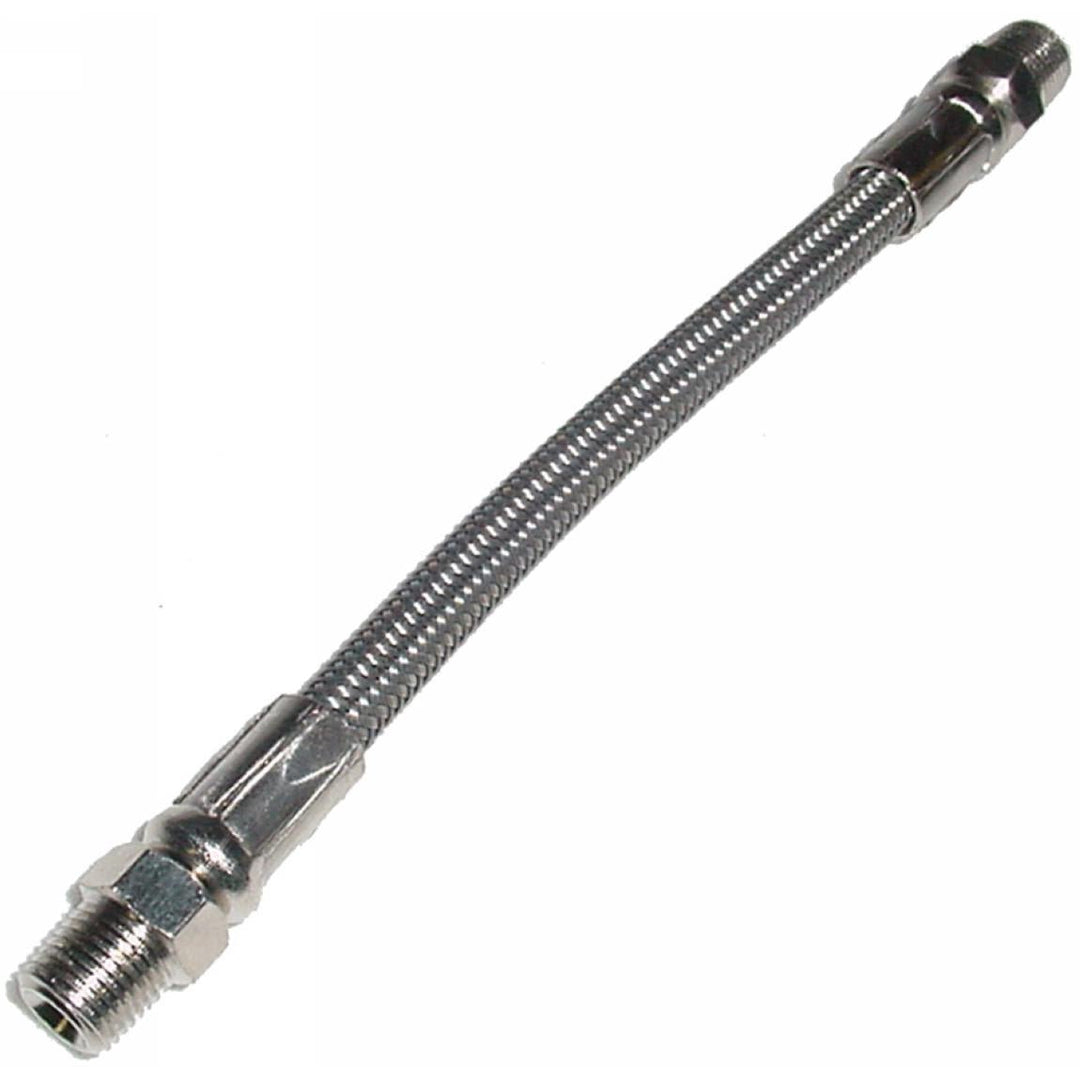 RPM Stainless Steel Braided Hose Line with 1/8" NPT Male Ends - TippmannParts