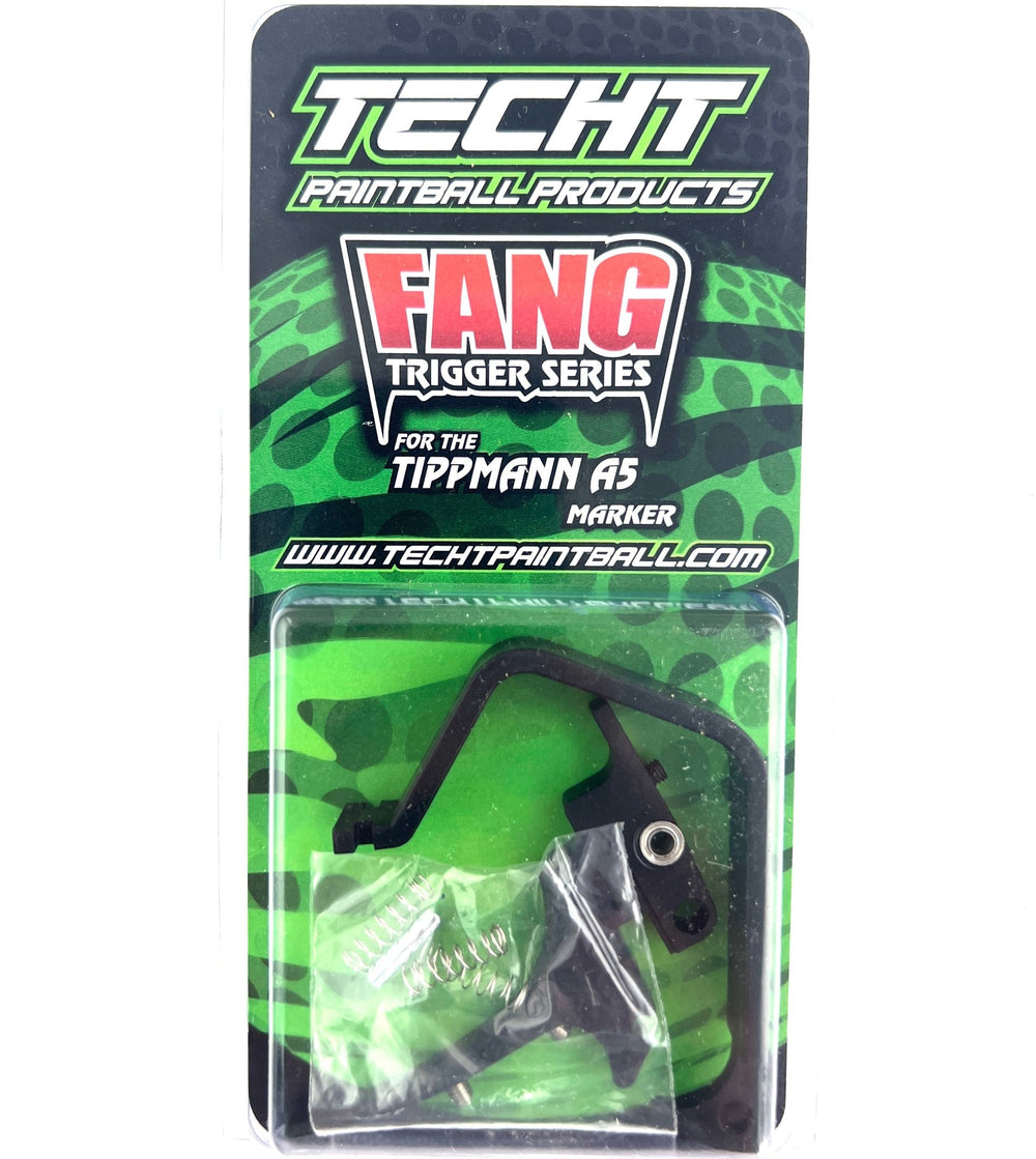 TechT Paintball Products A5 Fang Trigger for Push Button Safety A5, A5RT, A5E - TippmannParts