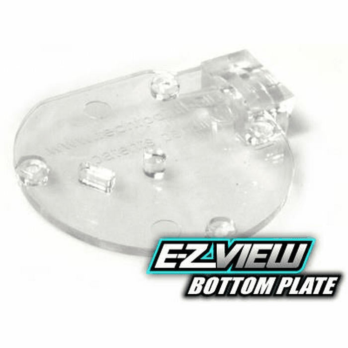 TechT Paintball Products E - Z View Cyclone Feed Cover - Clear - TippmannParts