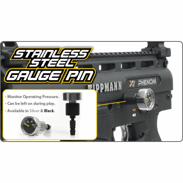 TechT Paintball Products Gauge Pin - Stainless Steel - TippmannParts