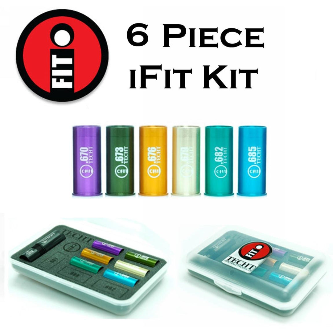 TechT Paintball Products iFit - 6 Piece Bore Kit with Thread Adapter - TippmannParts