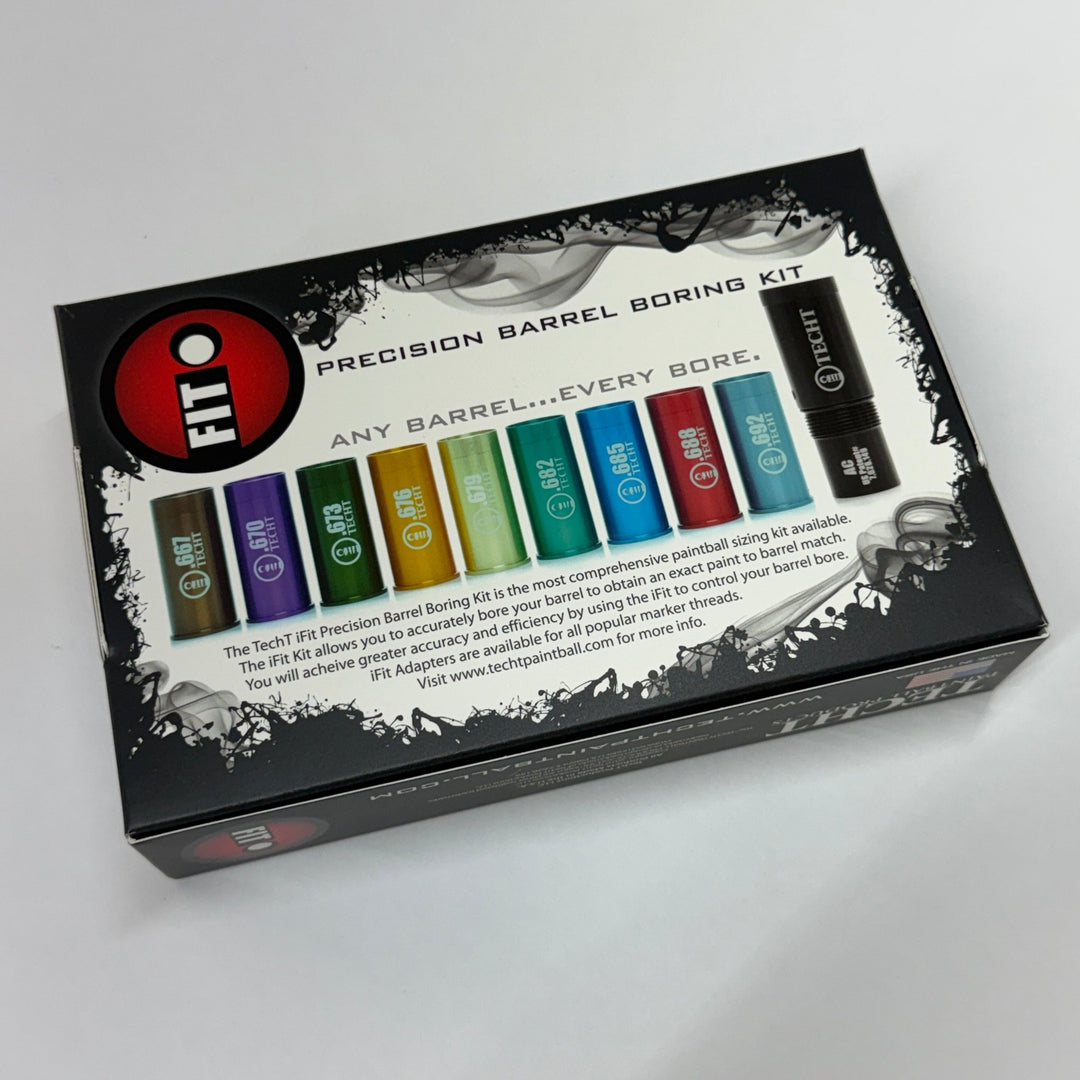 TECHT Paintball Products iFit - 6 Piece Bore Kit with Thread Adapter - TippmannParts