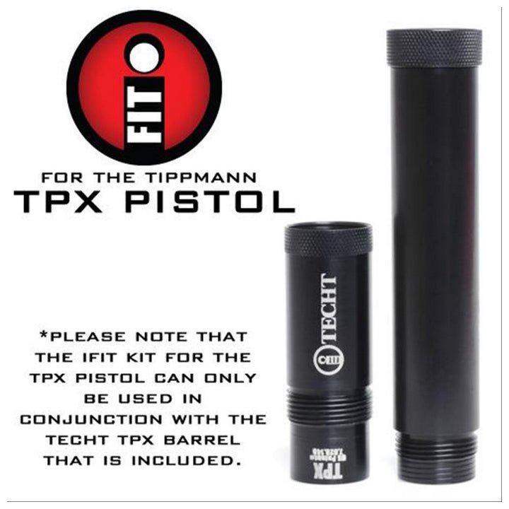 TechT Paintball Products iFit Adapter, Barrel, and Tip - TippmannParts