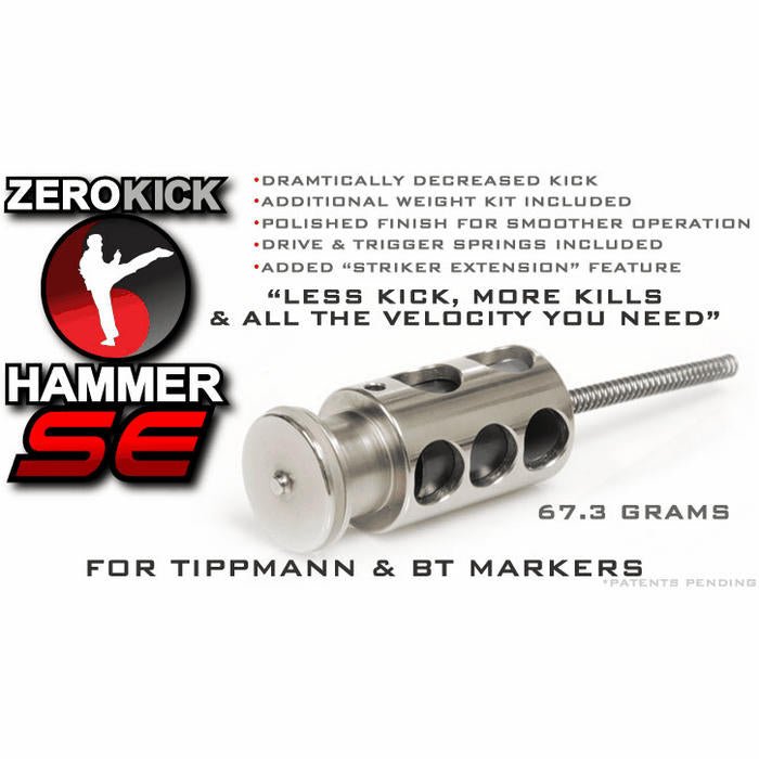TechT Paintball Products Zero Kick Hammer SE with Striker Extension - TippmannParts