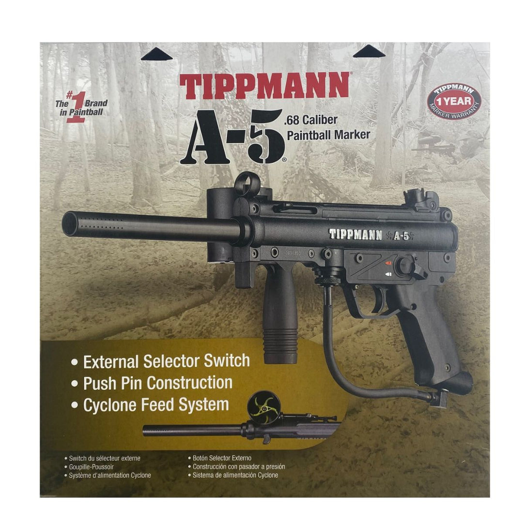 Tippmann A-5 Paintball Gun with Selector Switch Safety - TippmannParts