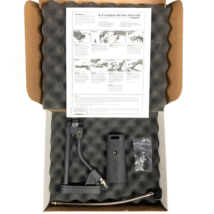 Tippmann A5 Longbow Air Thru Stock Kit - TippmannParts
