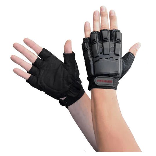 Tippmann Armored Gloves Half Finger - TippmannParts