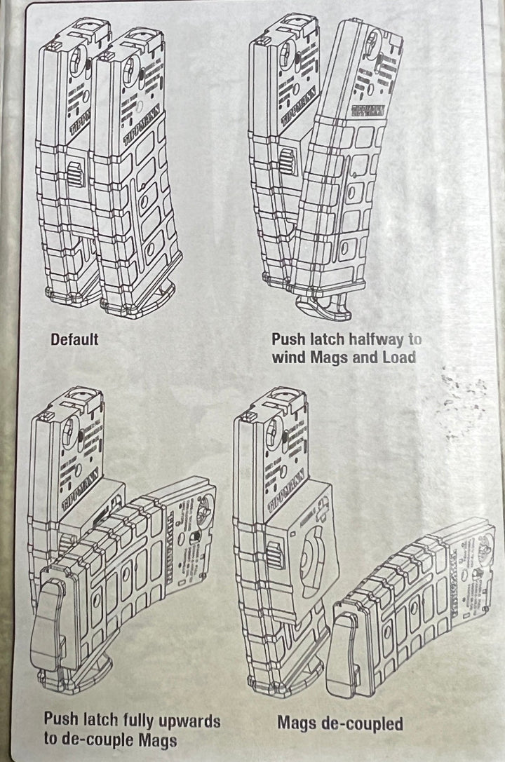 Tippmann Dual 68 Cal Magazines with Coupler (2 pack) - For TMC and Stormer Elite - TippmannParts