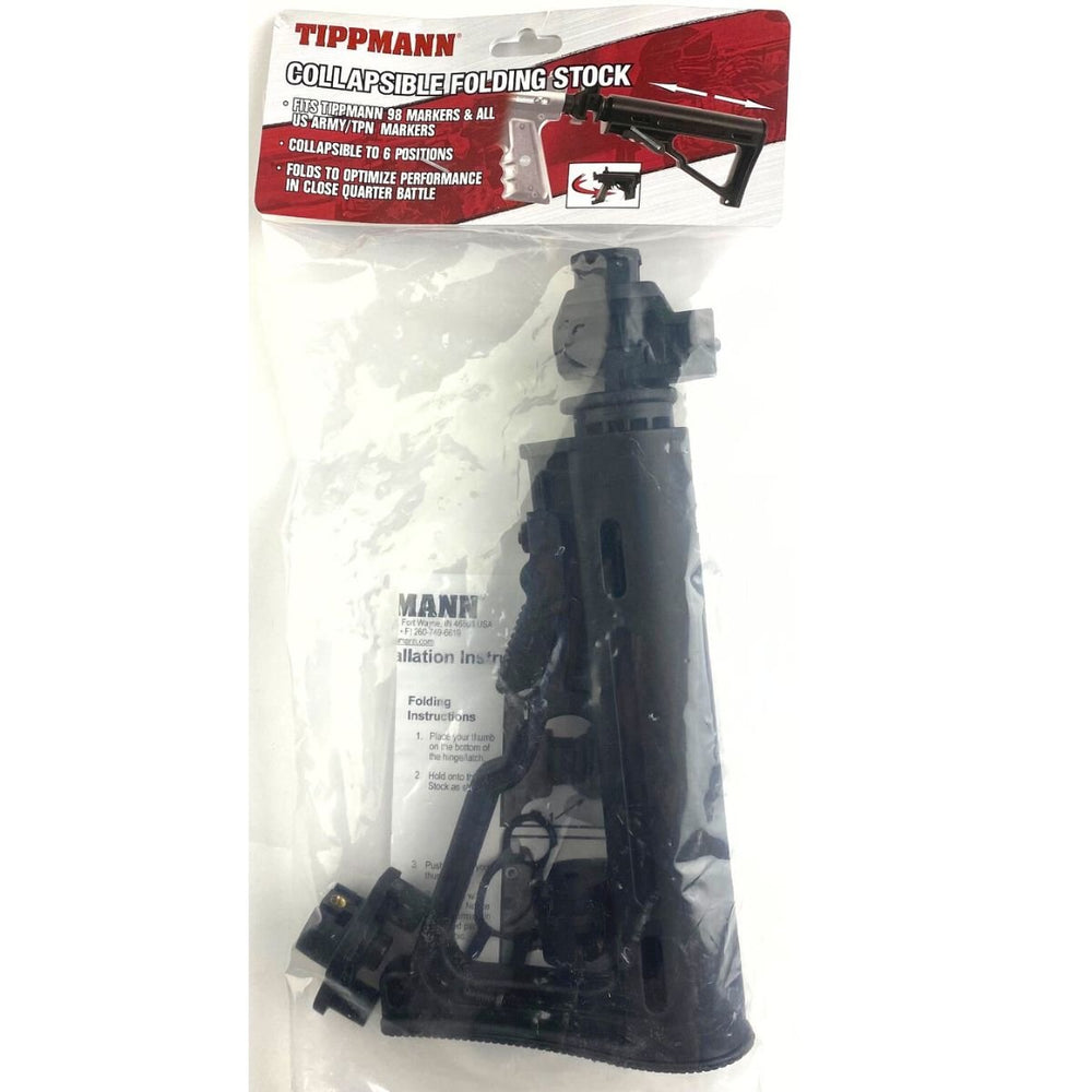 Tippmann Folding Collapsible Stock for 98, A-5, US Army and More - TippmannParts