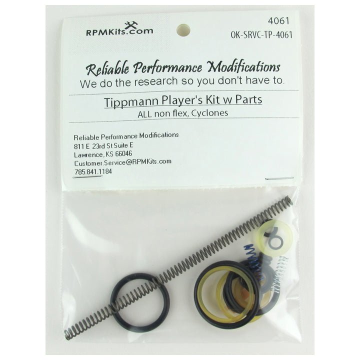 Tippmann Oring and Durable Parts Service Kit - Fits: 98, A5, X7 (non Phenom), FT - 12, Gryphon, Triumph, and US Army - RPM Part #OK - SRVC - TP - N4061 - TippmannParts