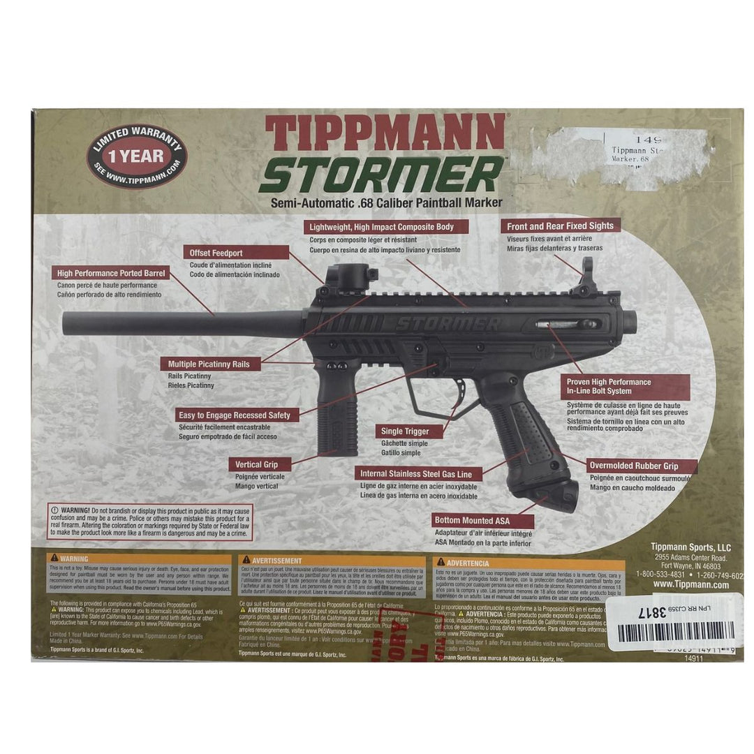 Tippmann Stormer Basic Paintball Marker - TippmannParts