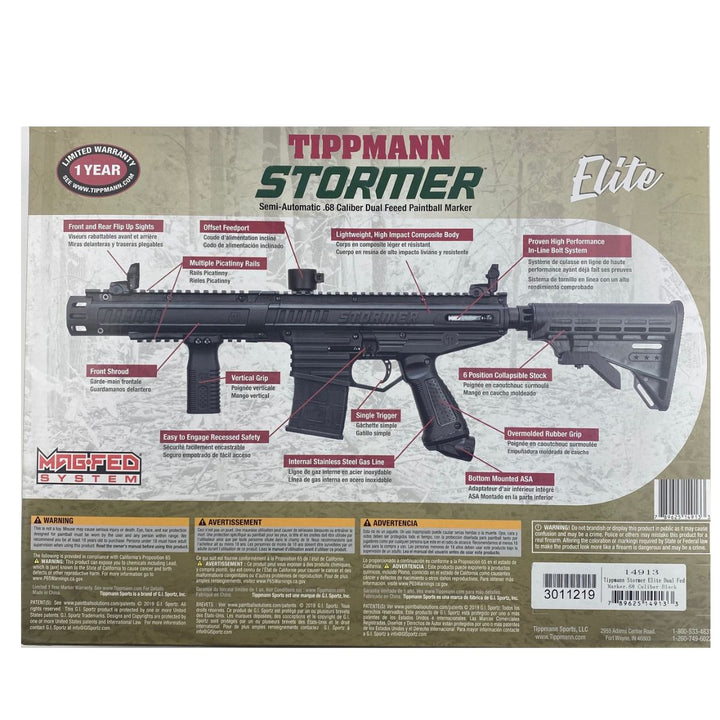Tippmann Stormer Elite Dual Marker - TippmannParts
