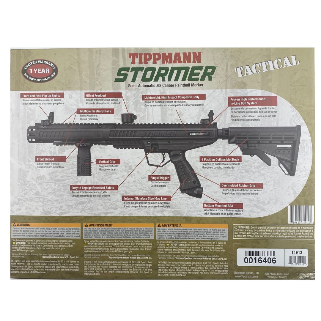 Tippmann Stormer Tactical Marker - TippmannParts