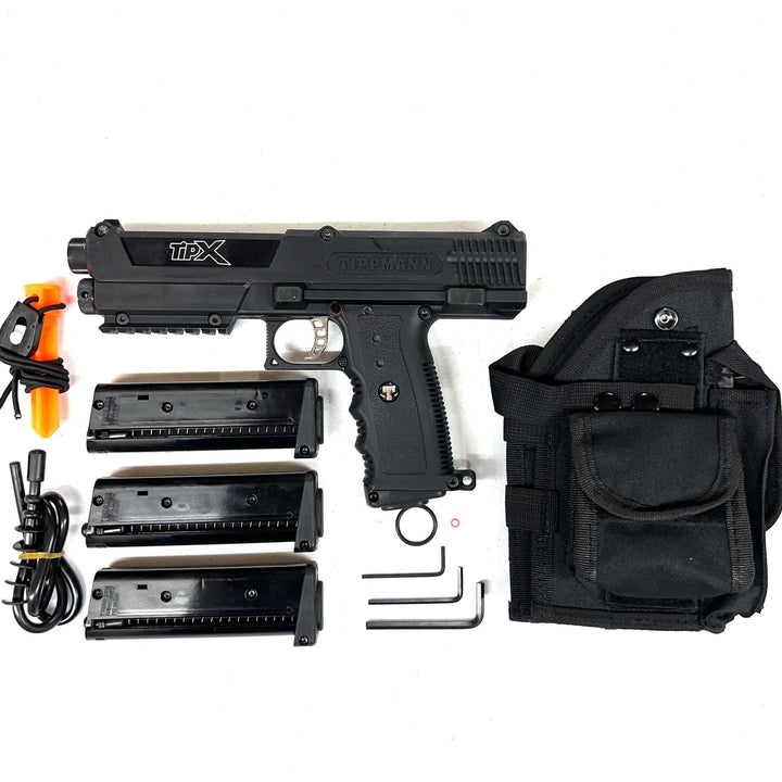Tippmann TiPX Deluxe Gun Package with 3 Magazines - TippmannParts