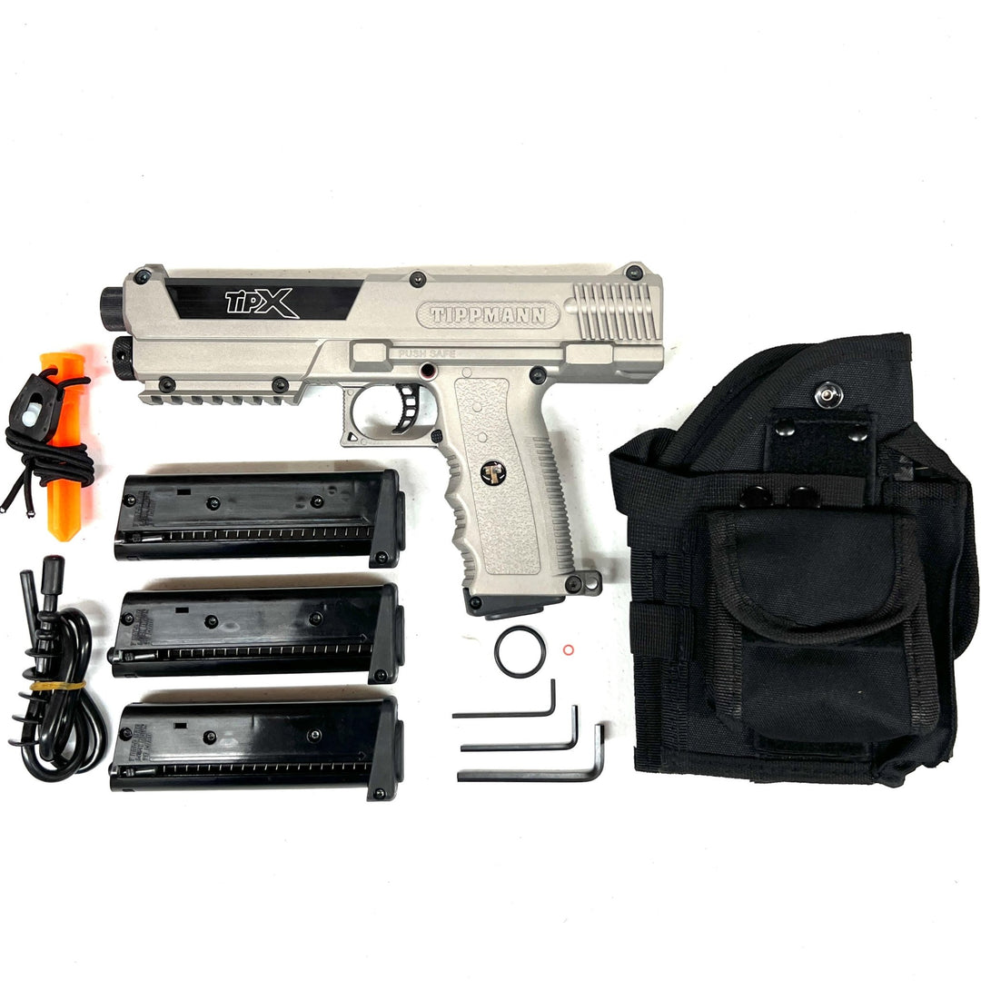 Tippmann TiPX Deluxe Gun Package with 3 Magazines - TippmannParts