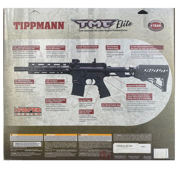 Tippmann TMC Elite with Air Through Adjustable Stock - TippmannParts