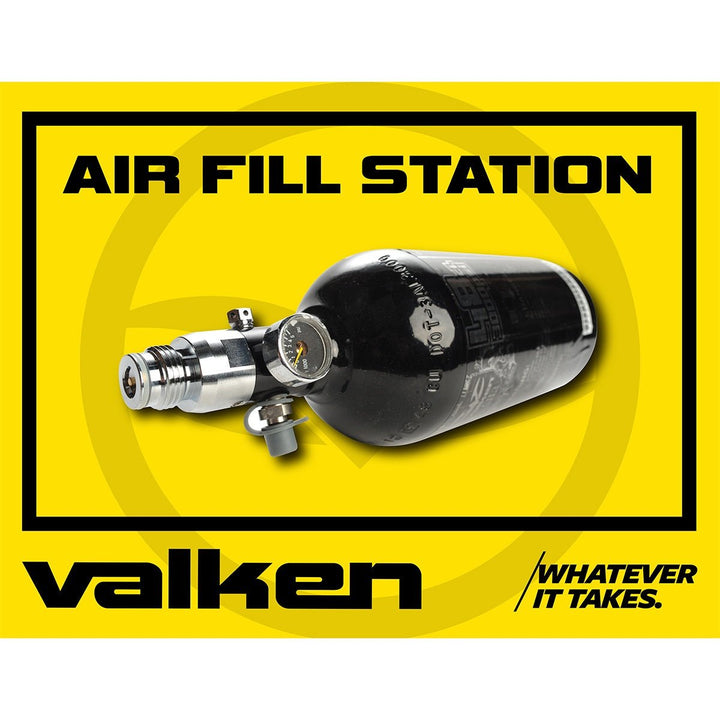 Valken Paintball Vinyl Air Station Field Sign with Grommets - TippmannParts