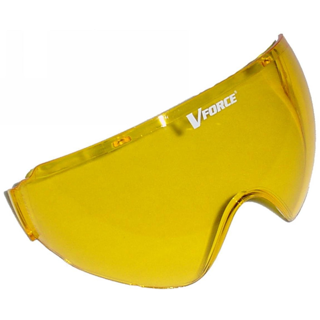 VForce Anti - Fog Single Pane Lens for Profiler Goggles - Amber - TippmannParts